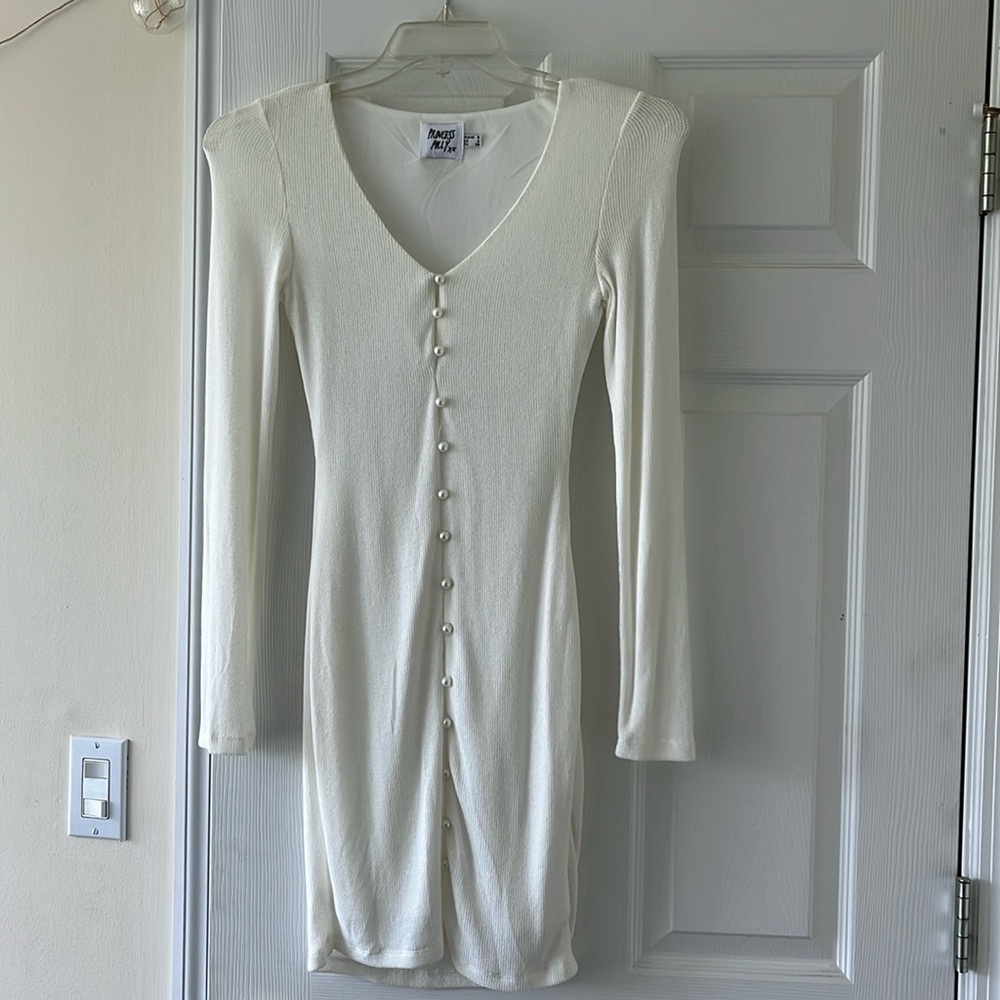 COPY - NWOT WHITE PRINCESS POLLY DRESS